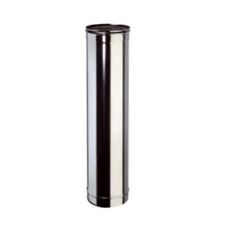 Élément Droit 1m - Inox Simple Paroi Ø 130mm