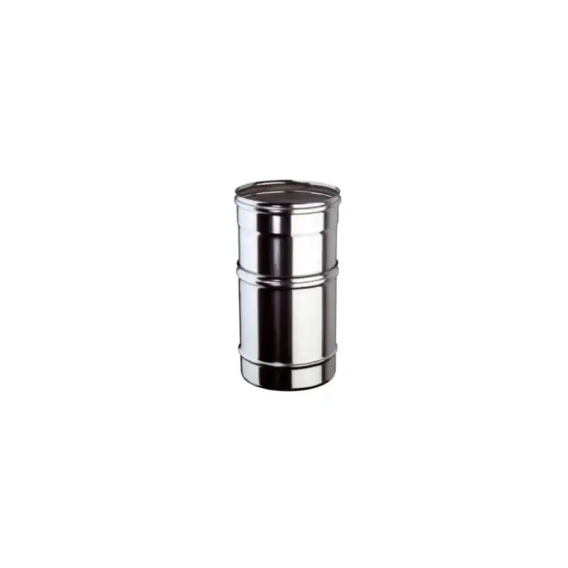 Élément Ajustable - Inox Simple Paroi Ø 130mm