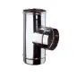 Té 90° - Inox Simple Paroi Ø 130mm