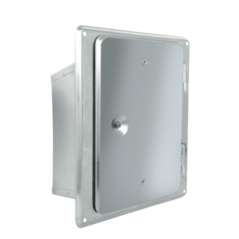 Porte pour Élément d'Inspection - Inox Simple Paroi Ø 130mm