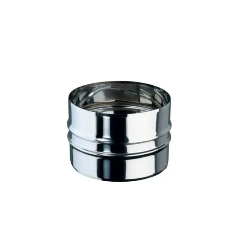 Manchon M-M - Inox Simple Paroi Ø 130mm Manchon M-M - Inox Simple Paroi Ø 130mm