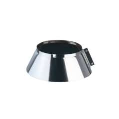 Collet Anti-Intempéries - Inox Simple Paroi Ø 130mm