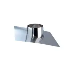 Solin avec Bavette Plomb 5 à 30° - Inox Simple Paroi Ø 130mm