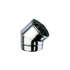 copie de Coude 45° - Inox Simple Paroi Ø 130mm