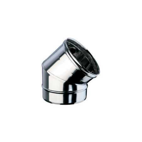 copie de Coude 45° - Inox Simple Paroi Ø 130mm
