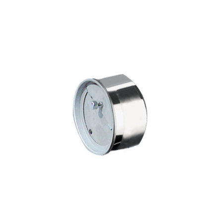 Modérateur de Tirage - Inox Simple Paroi Ø 130mm