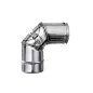 Coude 90° avec Trappe de Visite - Conduit Inox Simple Paroi Ø 150mm