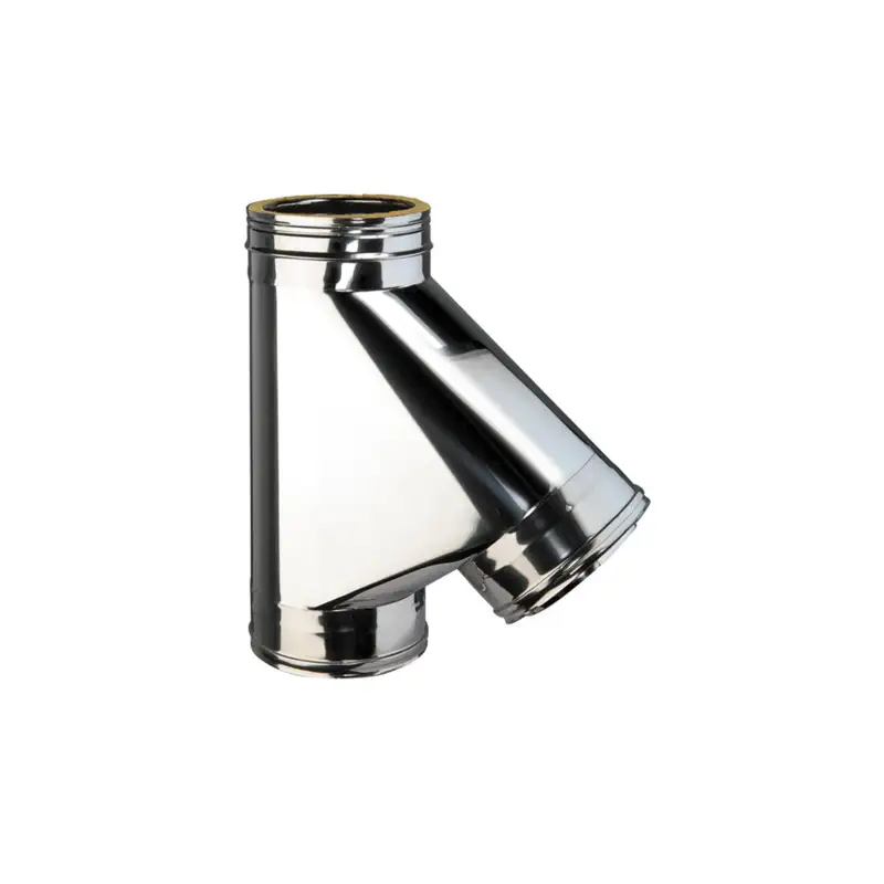 Té 135° - Conduit Inox Double Paroi Isolé Ø 150mm