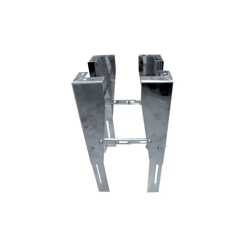 Support au Sol Réglable 405-615mm - Conduit Inox Double Paroi Isolé Ø 150mm Support au Sol Réglable 405-615mm - Conduit Inox Double Paroi Isolé Ø 150mm