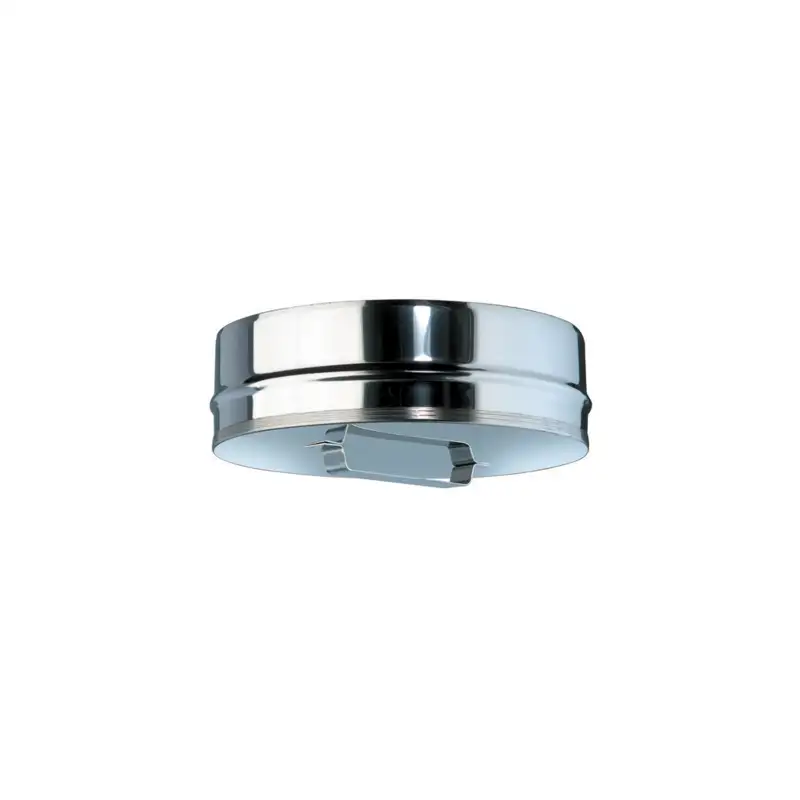 Tampon de Visite avec Poignée - Conduit Inox Double Paroi Isolé Ø 150mm Tampon de Visite avec Poignée - Conduit Inox Double Paroi Isolé Ø 150mm