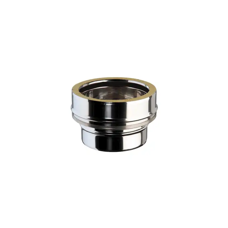 Élément pour Raccordement Simple Paroi - Conduit Inox Double Paroi Isolé Ø 180mm