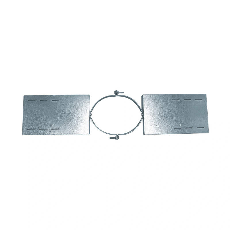 Support au Toit Galvanisé - Conduit Inox Double Paroi Isolé Ø 180mm