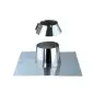 Solin pour Toit Plat ou Incliné Inférieur à 5° - Conduit Inox Double Paroi Isolé Ø 200mm Solin pour Toit Plat ou Incliné Inférieur à 5° - Conduit Inox Double Paroi Isolé Ø 200mm