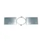 Support au Toit Galvanisé - Conduit Inox Double Paroi Isolé Ø 250mm Support au Toit Galvanisé - Conduit Inox Double Paroi Isolé Ø 250mm