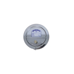 Modérateur de tirage inox 316L double paroi isolé Ø 200mm pour conduit de fumée.