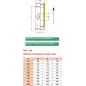 Élément d'Inspection Porte Ronde - Conduit Inox Double Paroi Isolé Ø 200mm