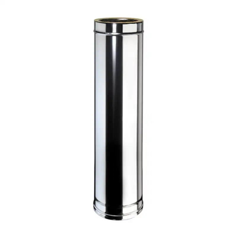 Élément Droit 1m - Conduit Inox Double Paroi Isolé Ø 250mm