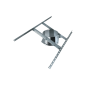 Support au Toit Galvanisé Renforcé - Conduit Inox Double Paroi Isolé Ø 250mm