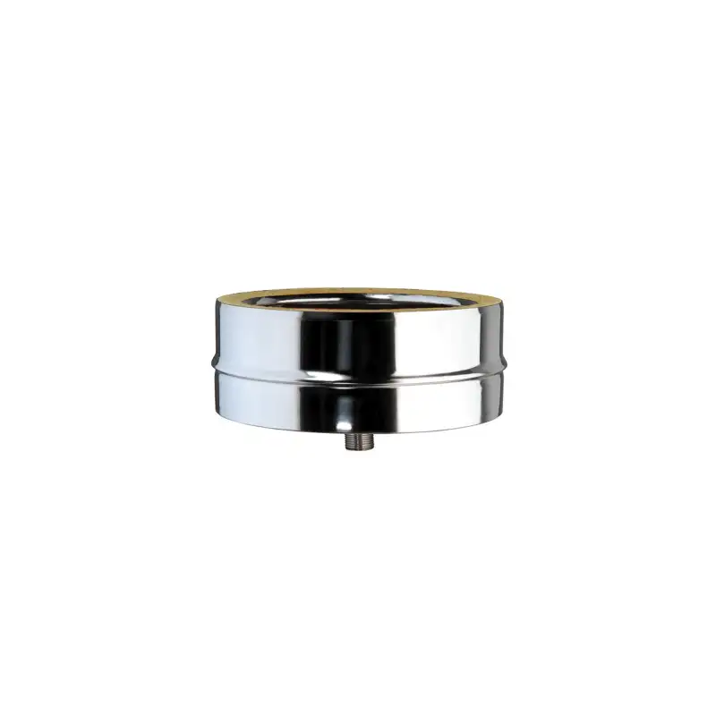 Purge avec Récupérateur de Condensats - Conduit Inox Double Paroi Isolé Ø 250mm Purge avec Récupérateur de Condensats - Conduit Inox Double Paroi Isolé Ø 250mm