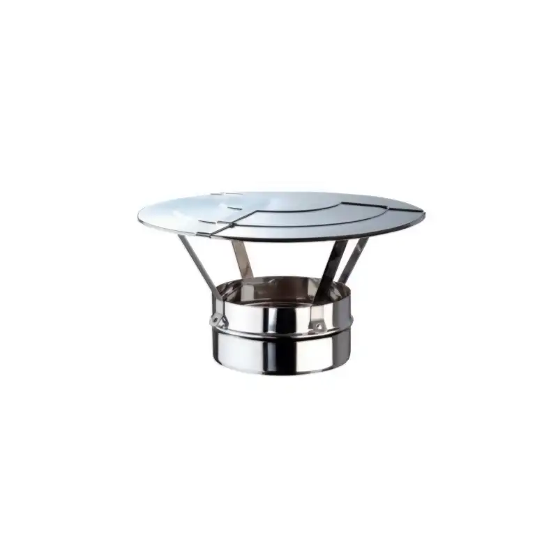Chapeau Pare-Pluie - Conduit Inox Double Paroi Isolé Ø 300mm