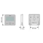 Kit Thermostat Sans Fil Watts BT-D03 HC RF + Récepteur - WATTS Vision System