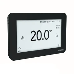 Kit Smart Thermostat Connecté WiFi Watts BTK-ST03 RF Noir + Récepteur - WATTS Vision System