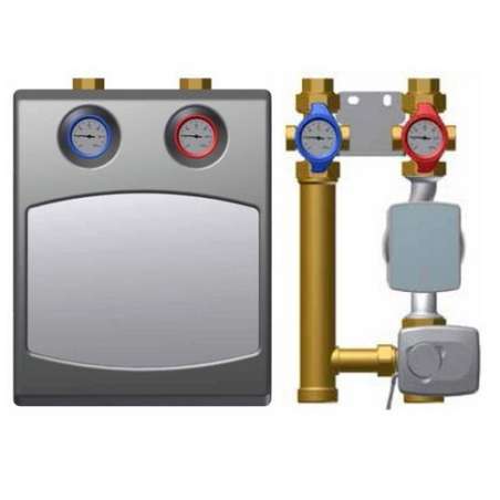 Module hydraulique avec vanne de mélange