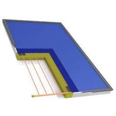 Capteur solaire thermique 2,1