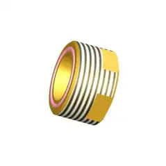 Raccord en laiton 1 pouce vers tube inox annelé DN20 pour capteur solaire thermique.