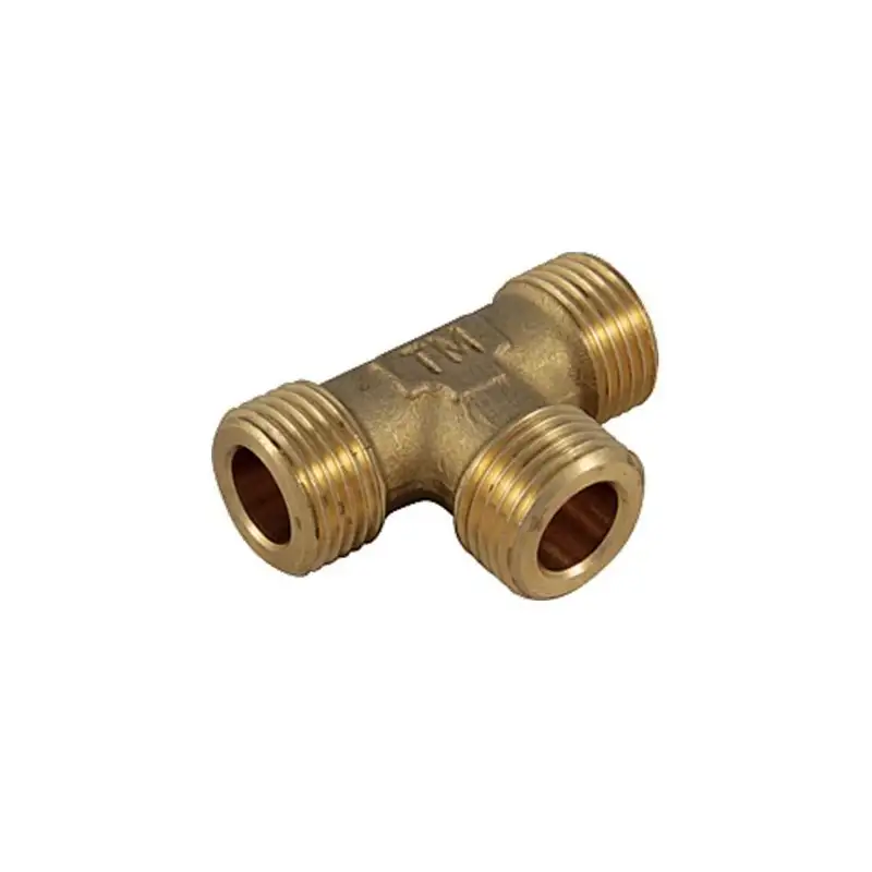 Té pour Joint Plat 1'' - DN25 Laiton Té pour Joint Plat 1'' - DN25 Laiton