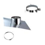 Cheminée Inox Simple Paroi 150mm