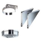 Cheminée Inox Simple Paroi 200mm