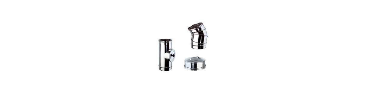 Tubage Cheminée Inox Simple Paroi Ø 300mm - Conduit Rigide