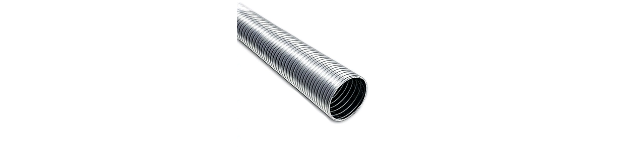 Tubage Cheminée Inox Flexible Ø 80mm - Gaine Souple 316L