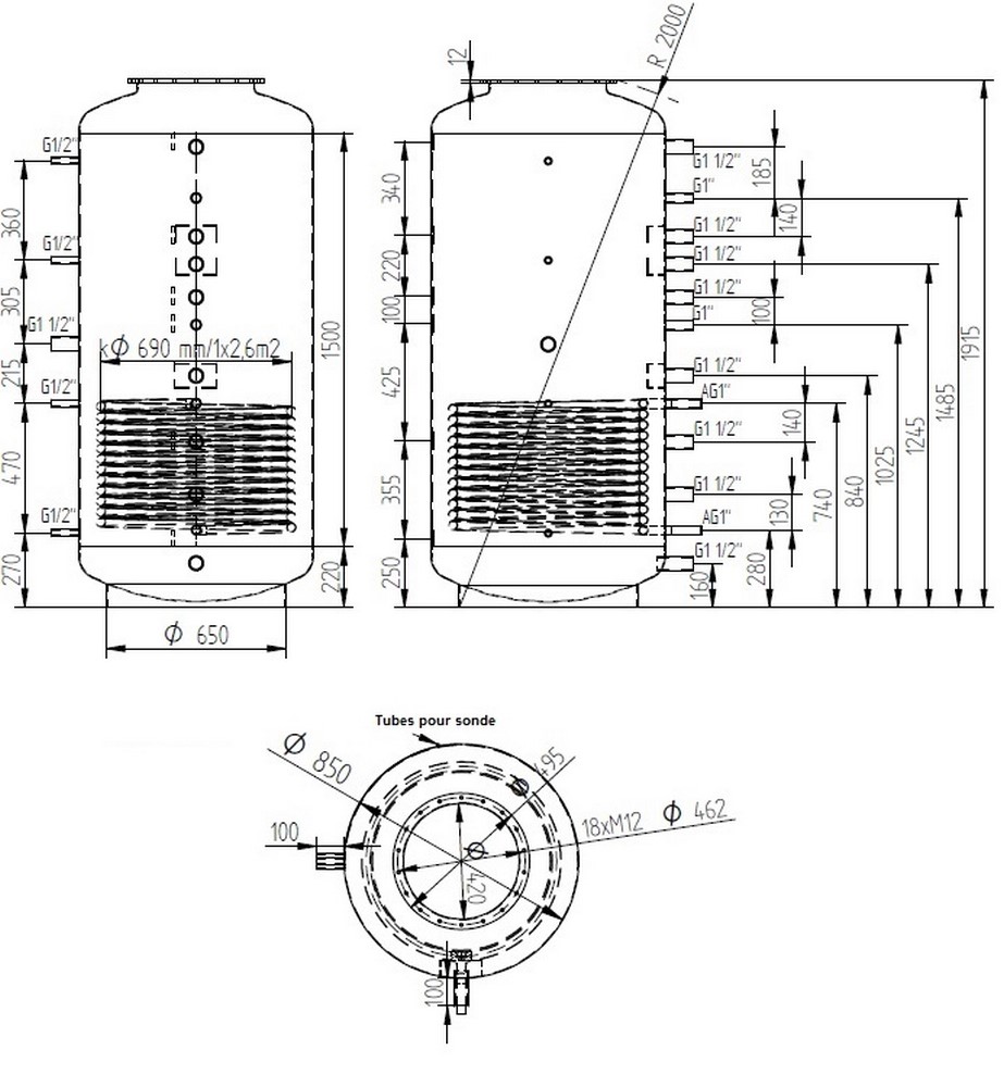  Ballon tampon NIOX 1