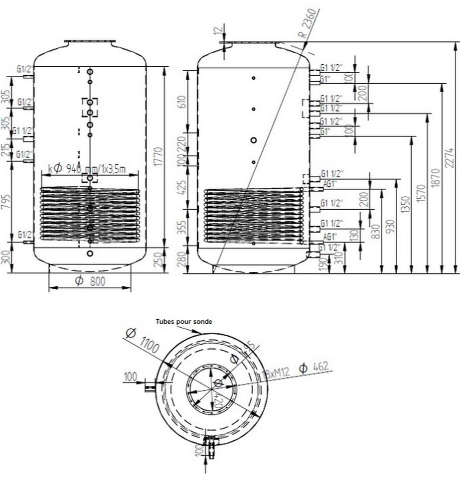  Ballon tampon NIOX 1