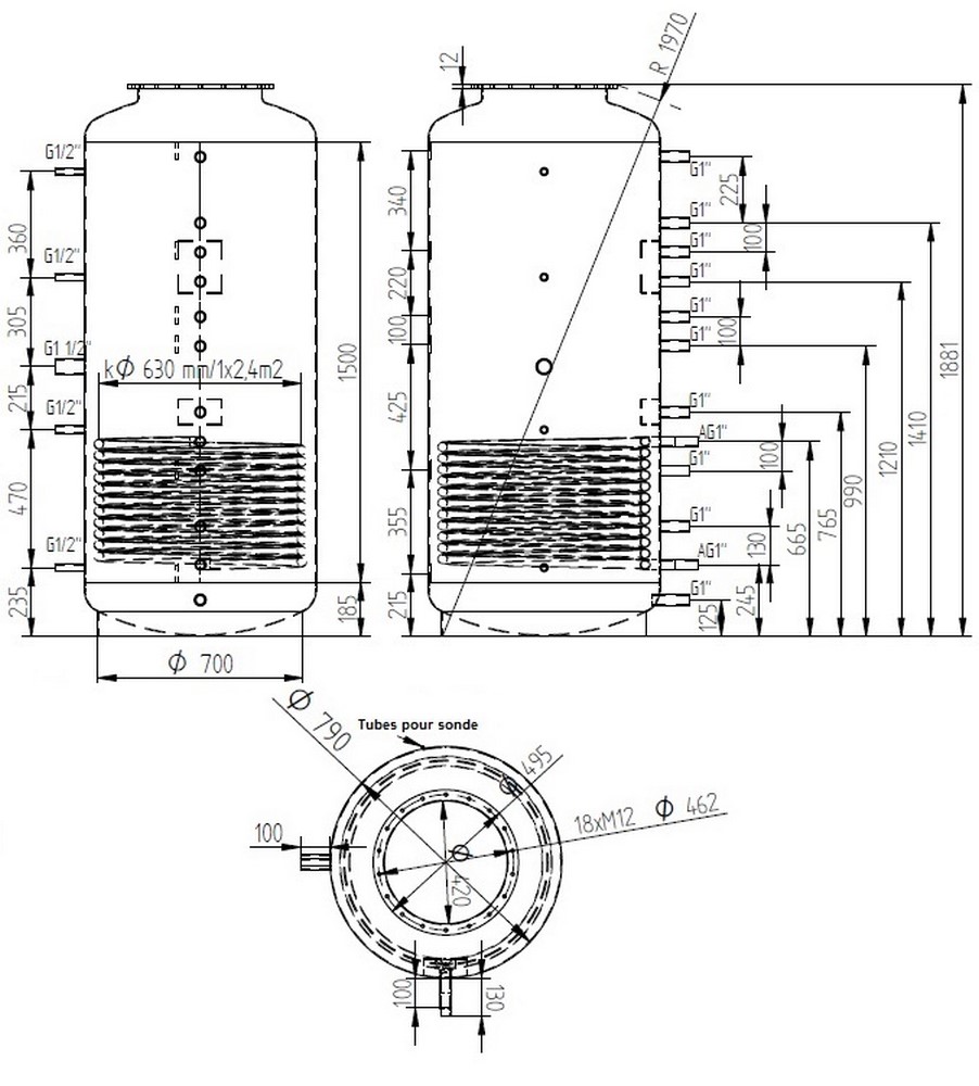  Ballon tampon NIOX 1