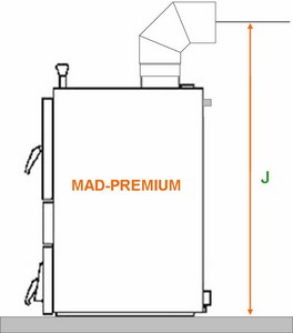 chaudière bois bûches MAD premium